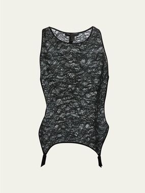 Kiki De Montparnasse Enchante Lace Garter Tank